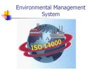 Environmental Management System