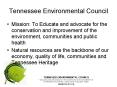 TENNESSEE ENVIRONMENTAL COUNCIL PowerPoint PPT Presentation