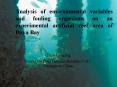 Analysis of environmental variables and fouling organisms on an experimental artificial reef area of Daya Bay PowerPoint PPT Presentation