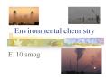 Environmental chemistry PowerPoint PPT Presentation
