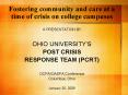 Fostering community and care at a time of crisis on college campuses PowerPoint PPT Presentation