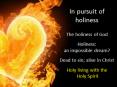 Pursuing holiness PowerPoint PPT Presentation