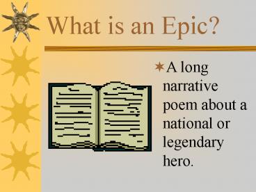 What is an Epic?