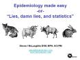 Epidemiology%20made%20easy%20-or-%20 PowerPoint PPT Presentation