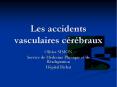 Les accidents vasculaires c PowerPoint PPT Presentation