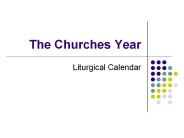 The Churches Year