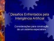 Desafios Enfrentados pela Intelig
