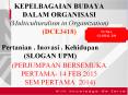 KEPELBAGAIAN%20BUDAYA%20DALAM%20ORGANISASI%20(Multiculturalism%20in%20Organization)%20(DCE3418)%20%20(PERJUMPAAN%20BERSEMUKA%20PERTAMA-%2014%20FEB%202015%20SEM%20PERTAMA%202014) PowerPoint PPT Presentation