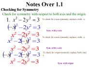 Symmetry of equations