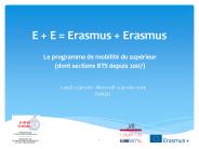 E   E = Erasmus   Erasmus