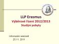 LLP%20Erasmus%20V PowerPoint PPT Presentation
