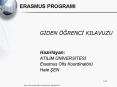 ERASMUS PROGRAMI PowerPoint PPT Presentation