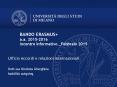 BANDO ERASMUS  a.a. 2015-2016 Incontro informativo _Febbraio 2015 PowerPoint PPT Presentation