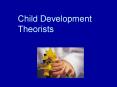 Child Development Theorists PowerPoint PPT Presentation