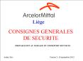 CONSIGNES GENERALES DE SECURITE PowerPoint PPT Presentation
