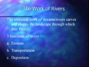 The Work of Rivers