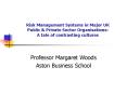 Risk Management Systems in Major UK Public PowerPoint PPT Presentation