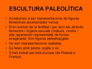 ESCULTURA PALEOL