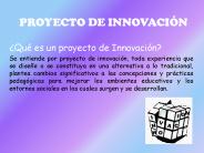 PROYECTO DE INNOVACI