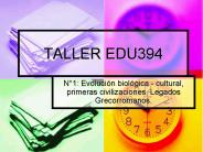 TALLER EDU394