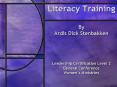 Literacy Training PowerPoint PPT Presentation