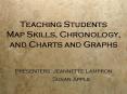 Teaching Students Map Skills, Chronology, and Charts and Graphs PowerPoint PPT Presentation