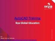 Best Autocad Training Institute in Hyderabad - Ikya Global