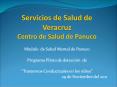 Servicios de Salud de Veracruz Centro de Salud de Panuco PowerPoint PPT Presentation