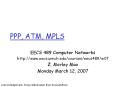 PPP, ATM, MPLS PowerPoint PPT Presentation