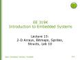 EE 319K Introduction to Embedded Systems PowerPoint PPT Presentation