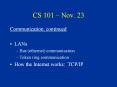 CS 101  PowerPoint PPT Presentation
