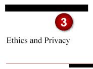 Ethics and Privacy