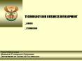 TECHNOLOGY AND BUSINESS DEVELOPMENT PowerPoint PPT Presentation