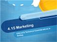4.15 Marketing PowerPoint PPT Presentation