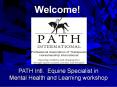 PATH Intl. Equine Specialist in Mental Health and Learning workshop PowerPoint PPT Presentation