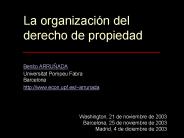La organizaci