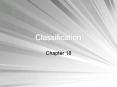 Classification PowerPoint PPT Presentation