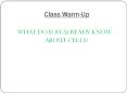 Class%20Warm-Up PowerPoint PPT Presentation