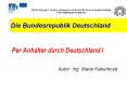 Die Bundesrepublik Deutschland PowerPoint PPT Presentation