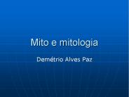 Mito e mitologia
