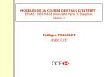MODELES DE LA COURBE DES TAUX D PowerPoint PPT Presentation