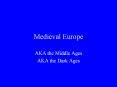 Medieval Europe PowerPoint PPT Presentation