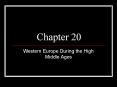 Western Europe During the High Middle Ages PowerPoint PPT Presentation