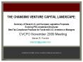 THE CHANGING VENTURE CAPITAL LANDSCAPE: PowerPoint PPT Presentation