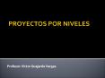 PROYECTOS POR NIVELES PowerPoint PPT Presentation