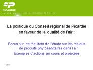 La politique du Conseil r