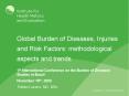 Global Burden of Diseases, Injuries and Risk Factors: methodological aspects and trends PowerPoint PPT Presentation