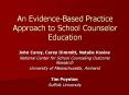 An Evidence-Based Practice Approach to School Counselor Education PowerPoint PPT Presentation