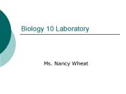 Biology 10 Laboratory
