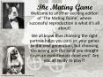 The Mating Game PowerPoint PPT Presentation